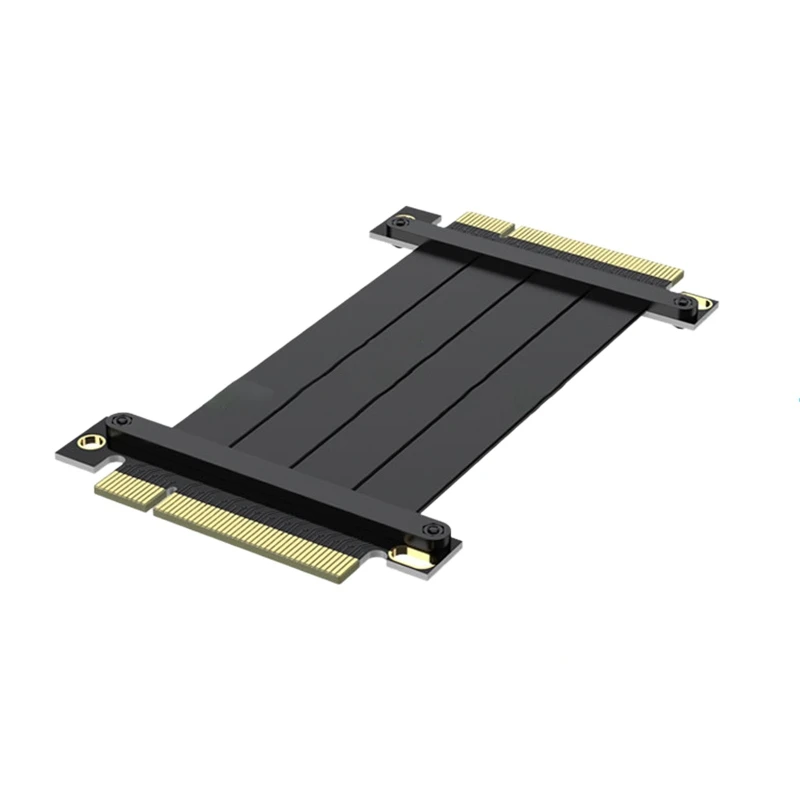 

Desktop PCI-E8X Extension Cable Is Compatible with Pcie 8X Network Card and Array Card (X8 Male to Male, Straight Plug)