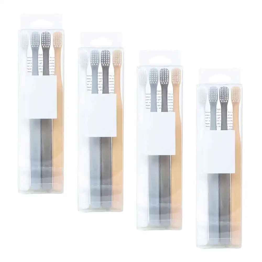 

4PCS Adult Small Head Soft Bristles Toothbrush Soft Bristles Care Box Toothbrushes Soft Dental Oral Care