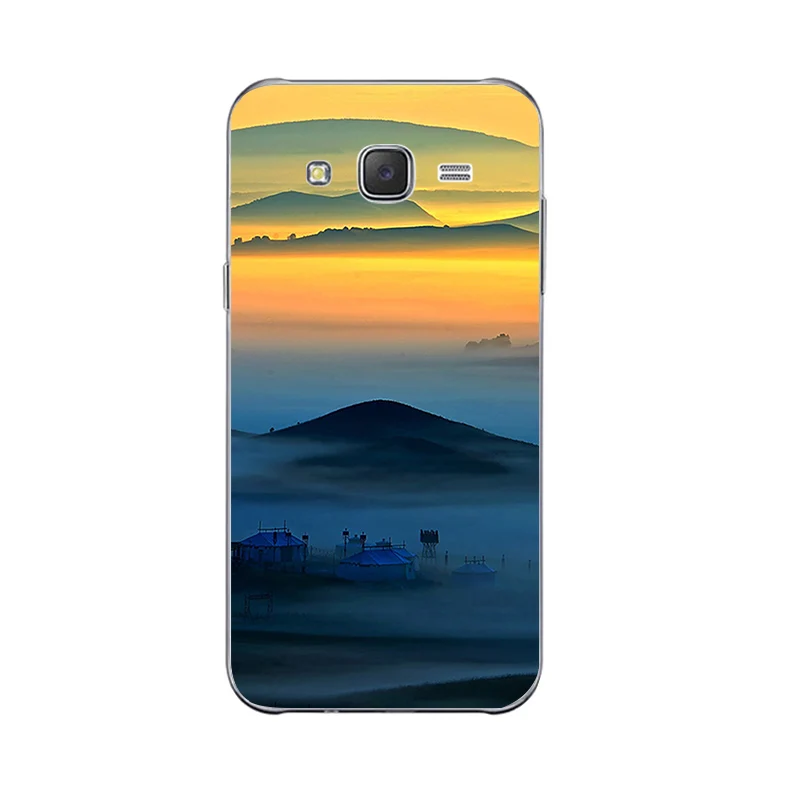 Phone Case For Samsung Galaxy J3 J5 J7 (2016) Back Cover Grand Prime G530 Shell Soft TPU Cellphone Beautiful Views Design | Мобильные