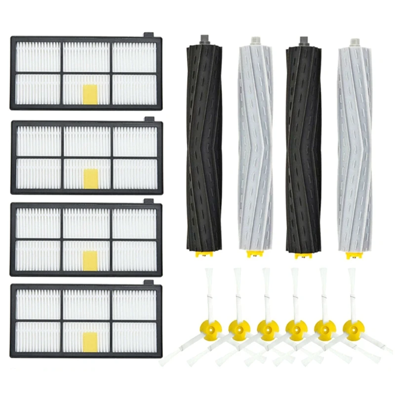 

Основная щетка боковая щетка фильтр для подметания Замена аксессуаров для Irobot Roomba 800 900 серии
