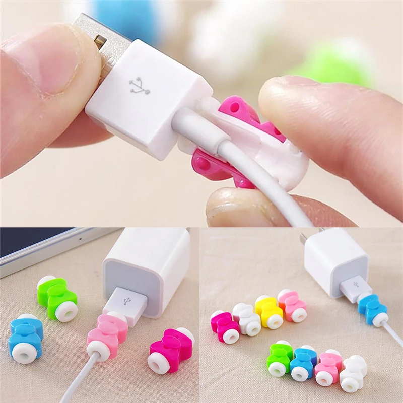 

10 шт., защитные USB-кабели для зарядки и передачи данных