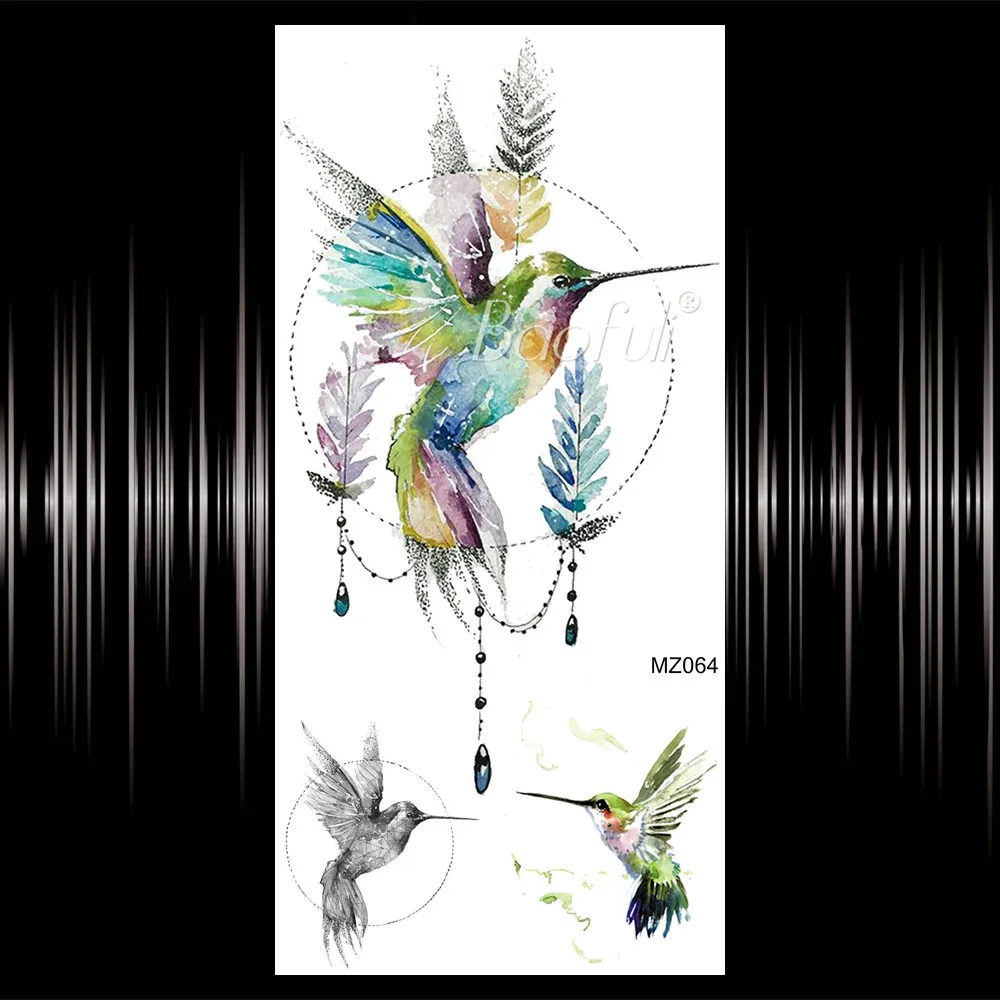 Сексуальная цепочка с розовым лотосом временные татуировки для женщин