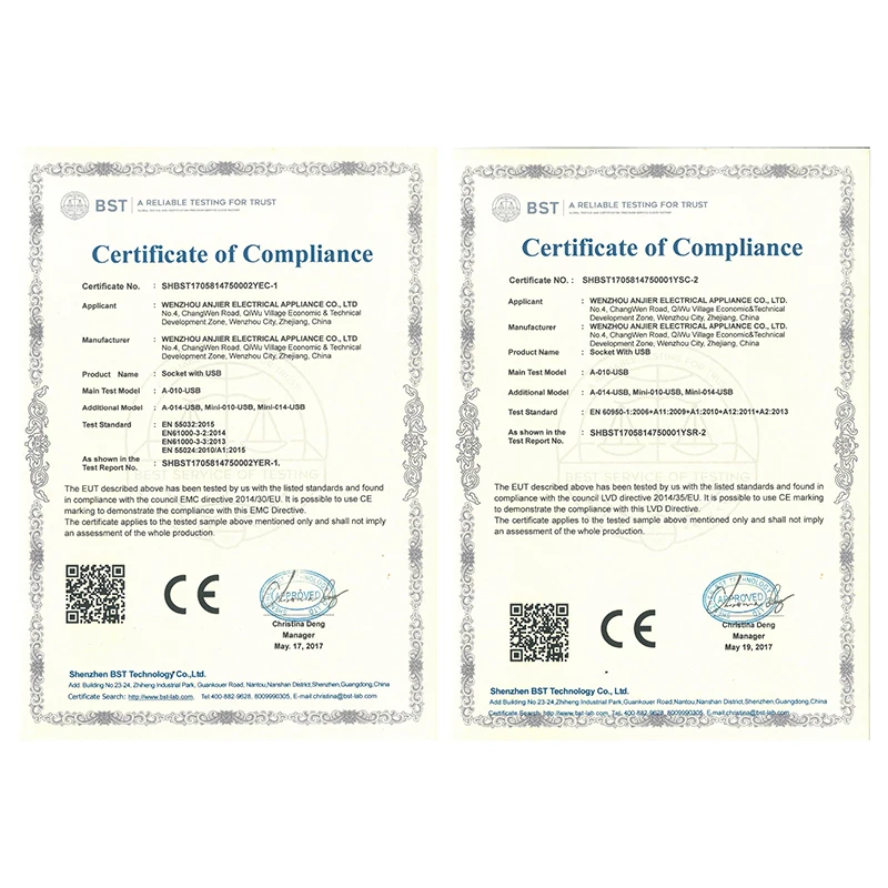 Herepow Розетка электрическая с двумя usb портами EC стандарт белая/черная/золотая