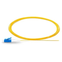 1m lcupc lc apc pigtail simplex 9125 single mode ftth cable lcupc lc apc fiber optic pigtail lc connector fibra optica