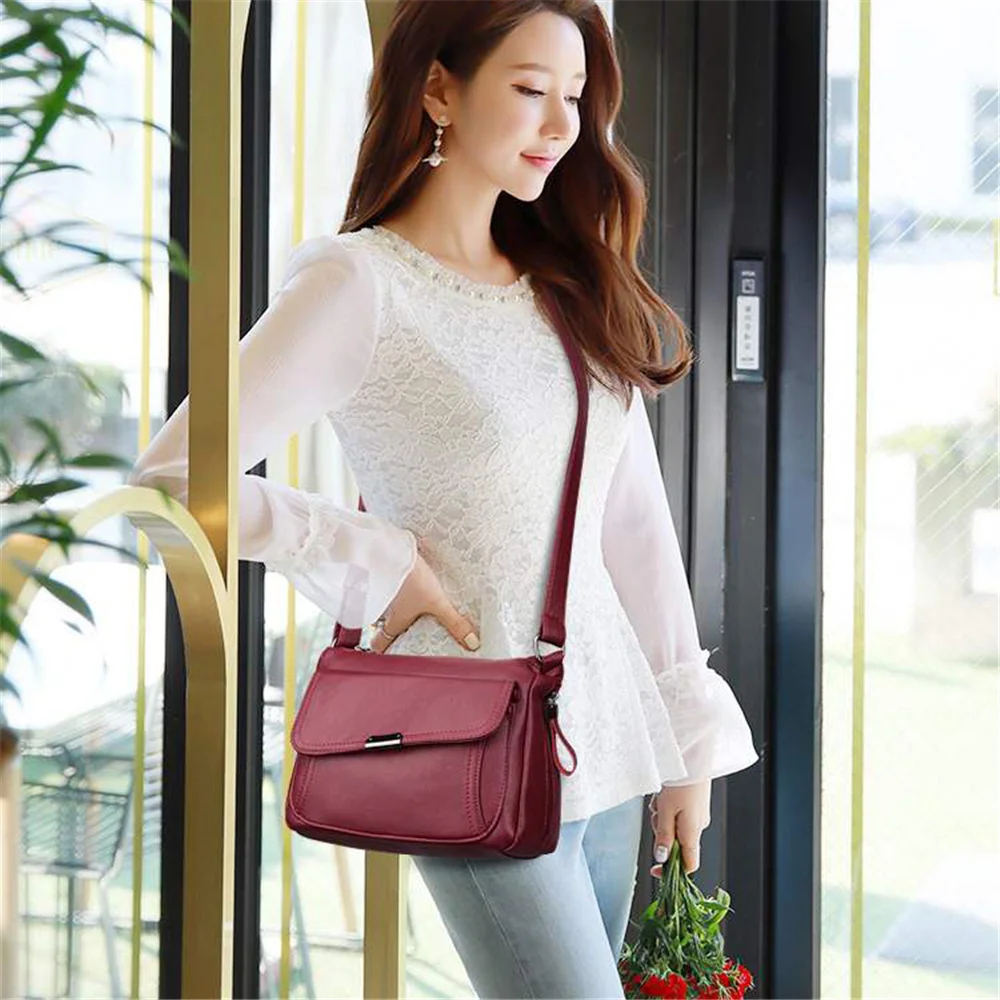 Белая женская сумка из мягкой кожи роскошные сумки для женщин дизайнерские через