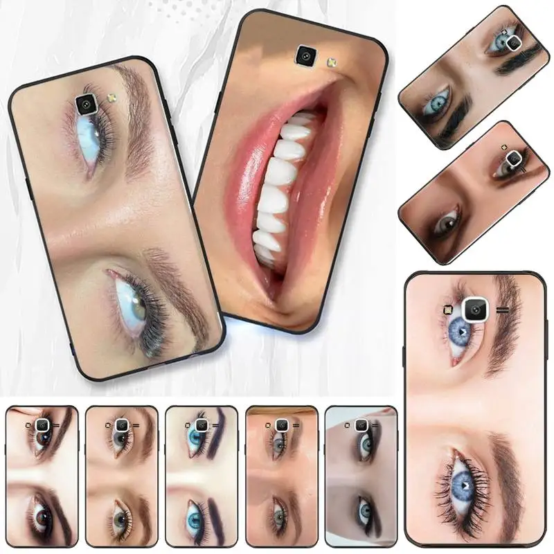 

Sydney Carlson Eyes Phone Case For Samsung Galaxy J2 J4 J5 J6 J7 J8 2016 2017 2018 Prime Pro plus Neo duo