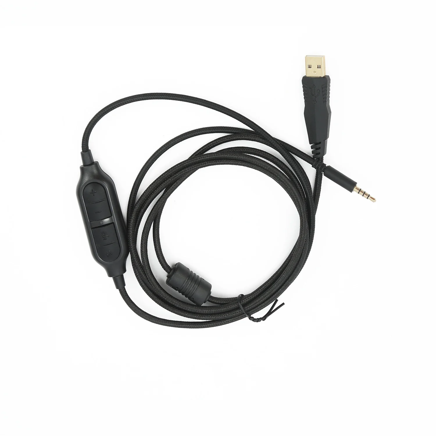 

Redragon H510 Zeus Original genuine USB cable 3.5mm Male Audio AUX Jack to USB 2.0