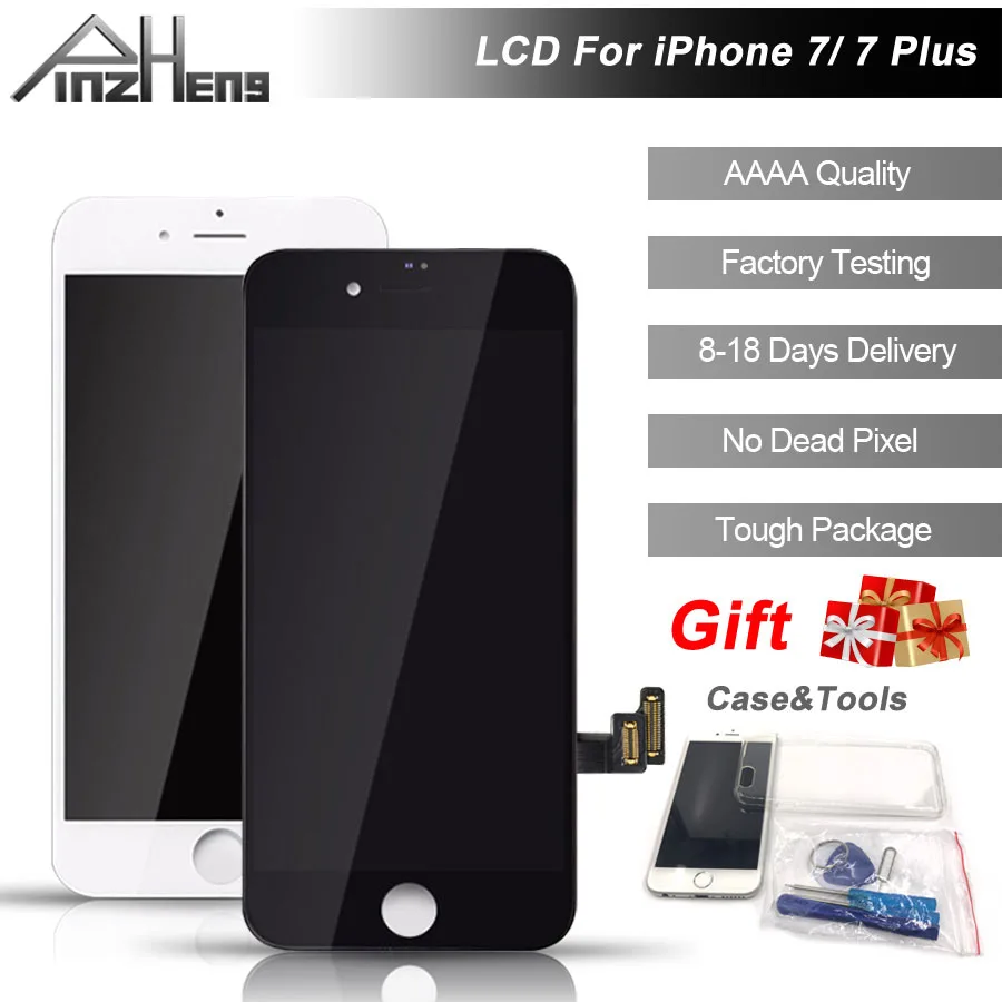 2019 100% оригинальный PINZHENG AAA экран LCD для iPhone 7 Plus ЖК Замена экрана IPS дисплей