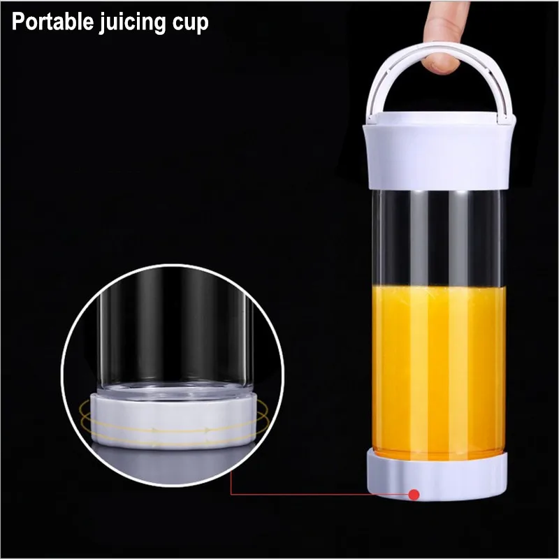 Portable Electric Juicer 380ml USB Rechargeable Blender Fruit Mixers Juicers Food Milkshake Multifunction Juice Maker Machine |