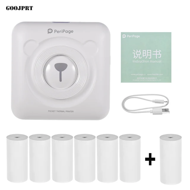 Pocket Wireless BT Thermal Printer 