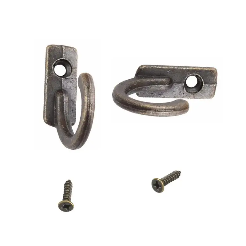 Настенные крючки для ключей с 40 винтами 10 шт