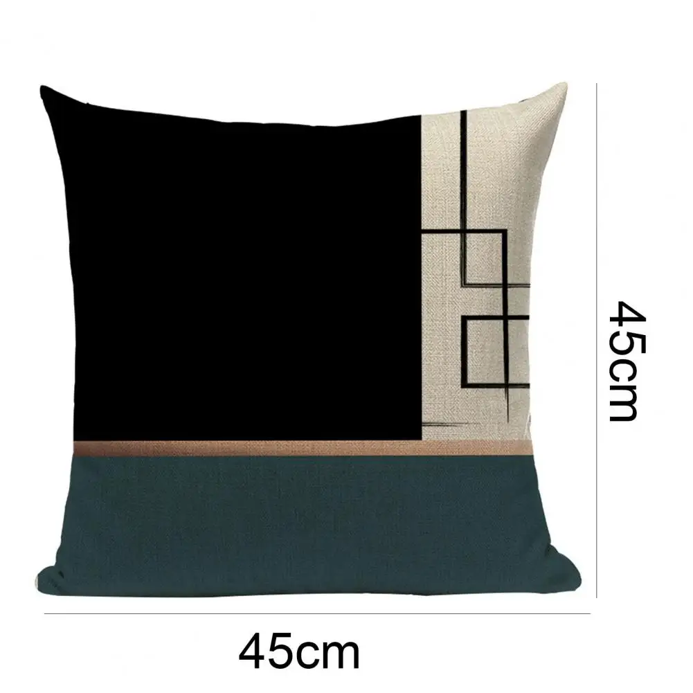 Nordic Style Fiberflax Throw Pillow Case Cushion Cover Unique Pattern Printed Decor for Sofa Mat | Дом и сад