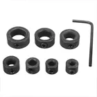 7 шт.лот 3-12 мм сверло из углеродистой стали сверло ограничитель локатора кольцо позиционер глубина стопорное кольцо шестигранный ключ деревообрабатывающий инструмент