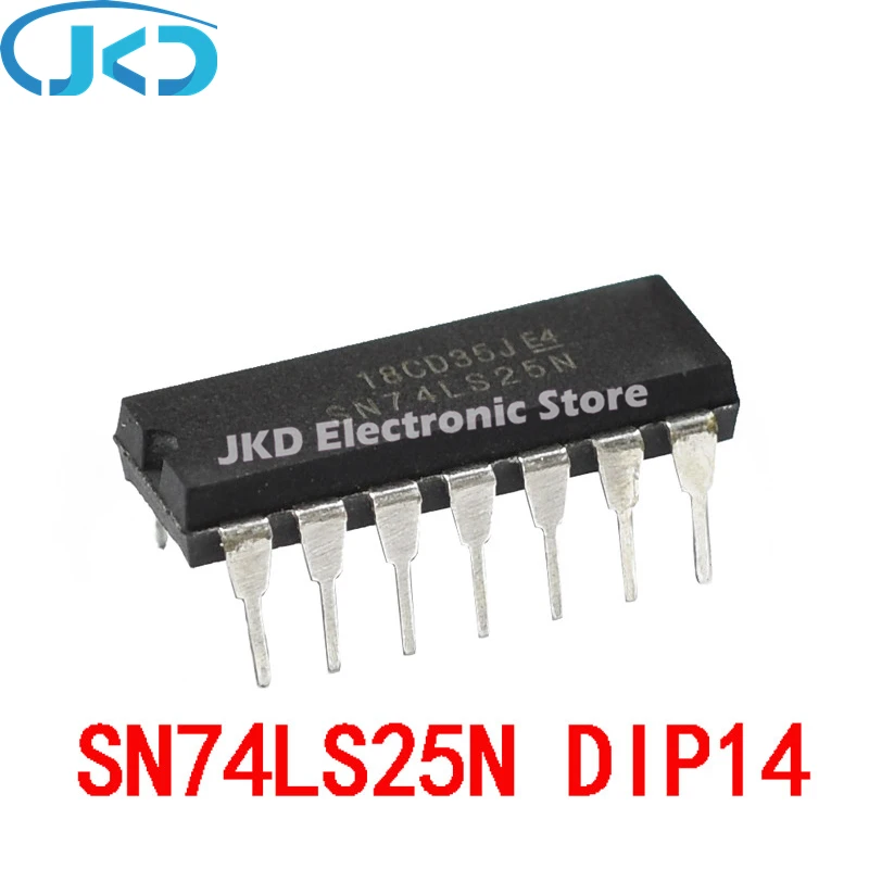 

10pcs SN74LS25N 74LS25N 74LS25 DIP-14 New IC