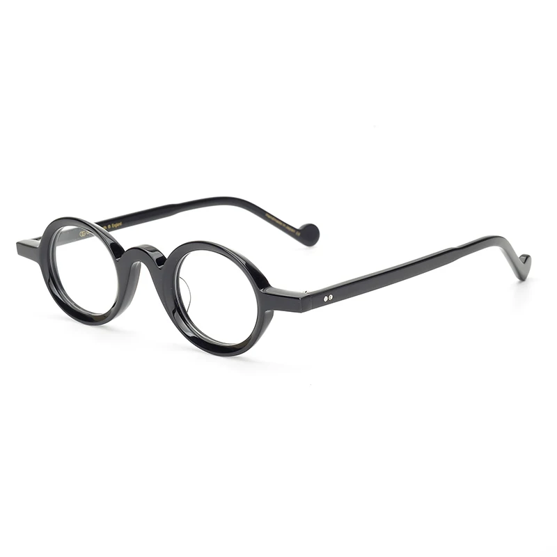

Zerosun Brand Eyeglasses Frames Men Small Round Glasses Male Vintage Nerd Spectacles for Prescription Optical Lens