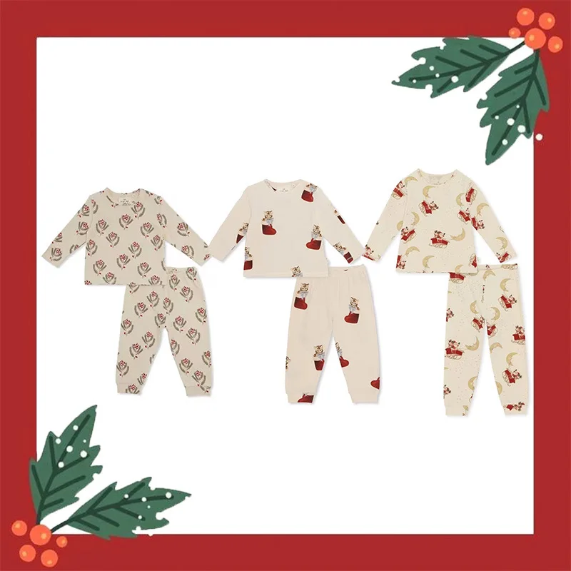 

Christmas Underwear Set 2021 Winter Thermal Underwear Children's Clothing Sets Girls Clothes Boys Clothing Children's Clothing