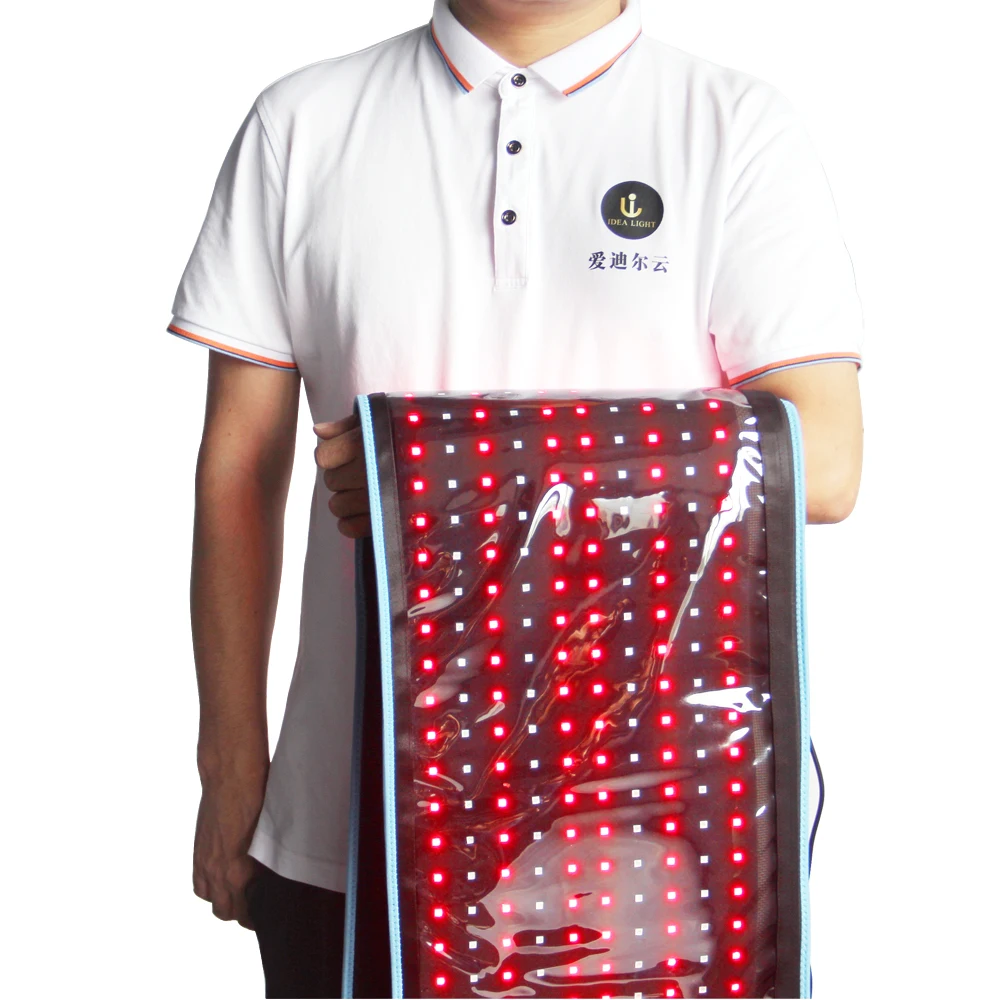 

Class II 660nm 850nm LED belt pain relief weight loss infrared red light body pad wrap red light therapy belt