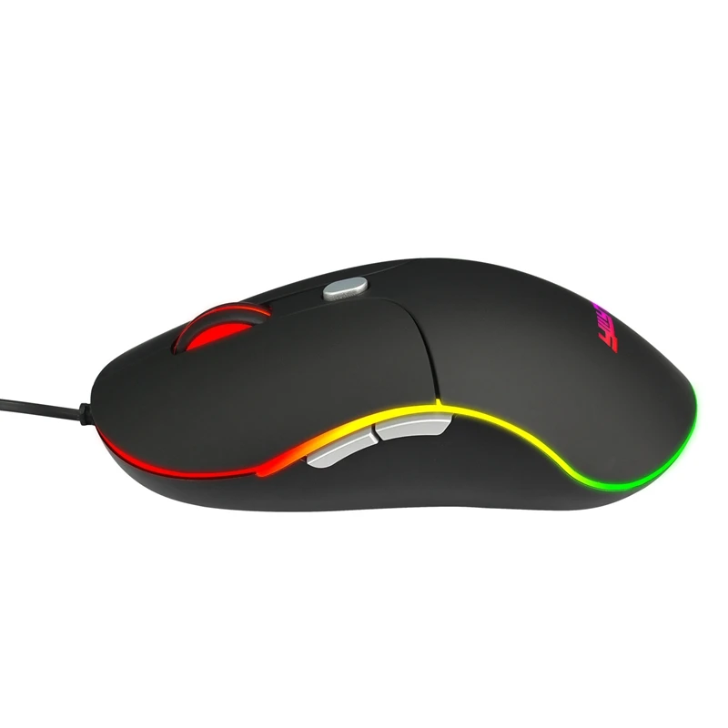 

YWYT USB Wired Gaming Mouse Ergonomic Silent LED Backlit 3200 DPI Adjustable Optical Gamer Mice for PC Laptop