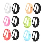 Ремешок из ТПЭ для наручных часов и силиконовый ремешок для часов, аксессуары для защиты окружающей среды и здоровья, мягкий для Xiaomi Miband 3 4