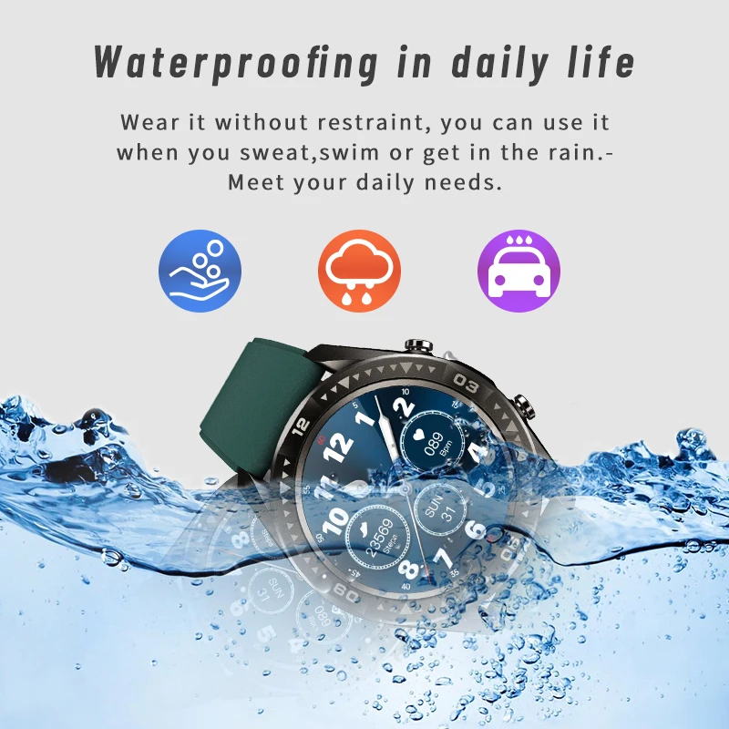 

LIGE 2021 New Fashion Smart Watch Men Bluetooth Watches Waterproof Fitness Bracelet Sport Smartwatch Women For Android IOS + Box