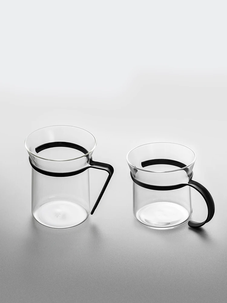 

Термостойкая стеклянная чашка, чашка для завтрака, чашка для молока, чашка для чая, кофейная чашка ручной работы, чашка-мастер, кружка, прост...