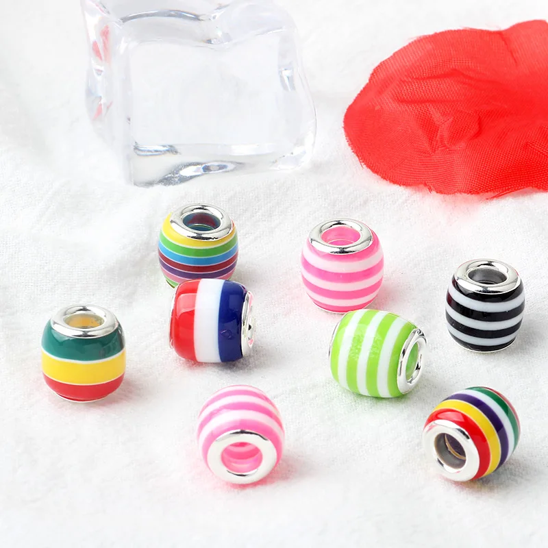 Бусины из муранского металла в форме трубки 5 шт. | Украшения и аксессуары