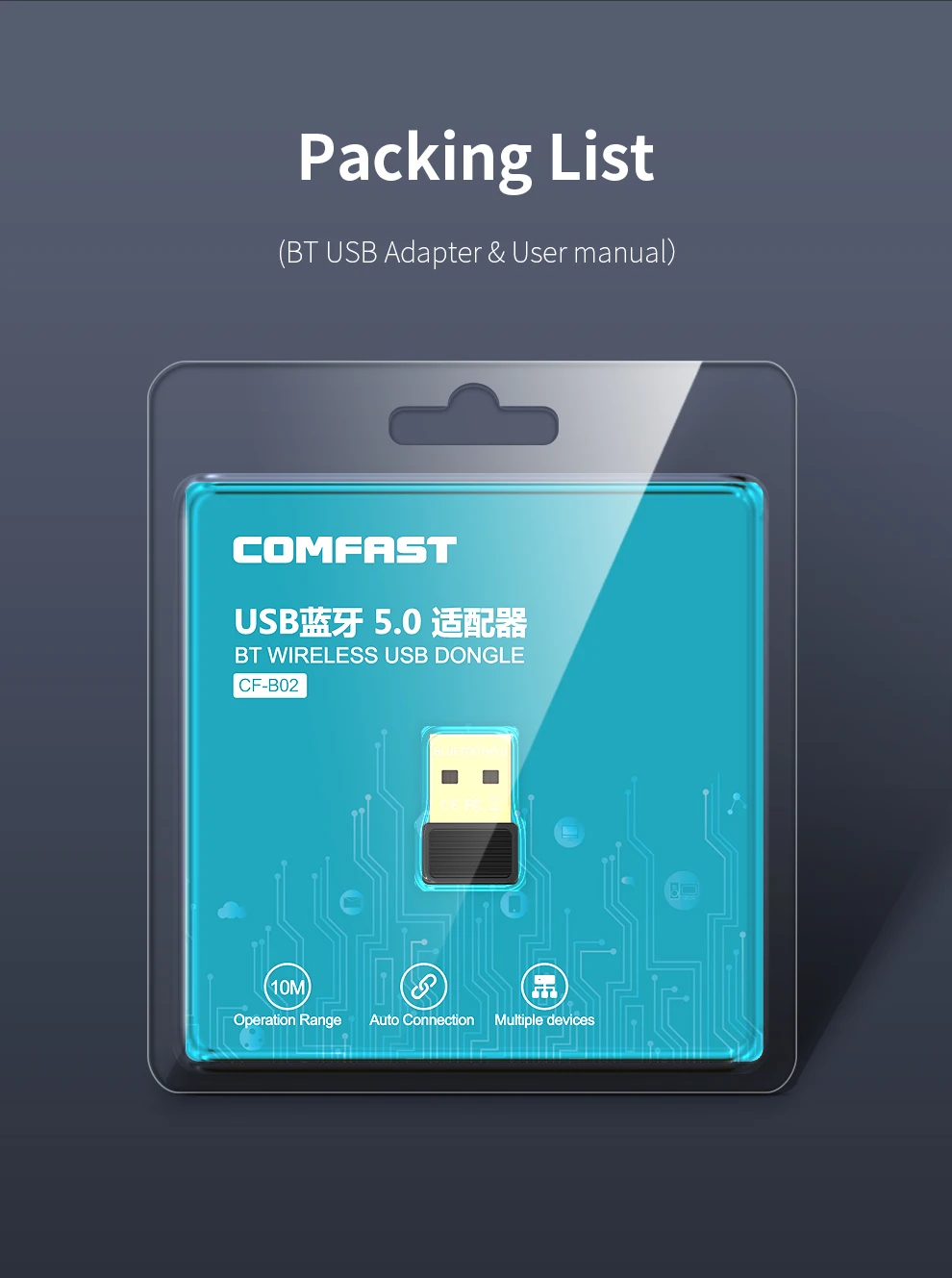 USB Bluetooth 5 0 адаптер для компьютера ПК ноутбука WIFI передатчик приемник аудио ключ