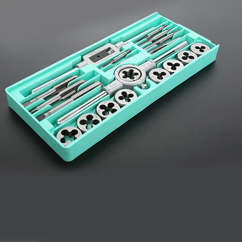 20 шт. набор метчиков и штампов из легированной стали с маленьким краном