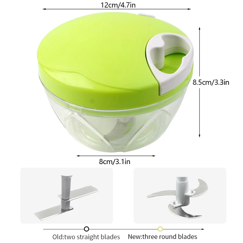 Ручной измельчитель для фруктов и овощей продуктов резак чеснока кухонные