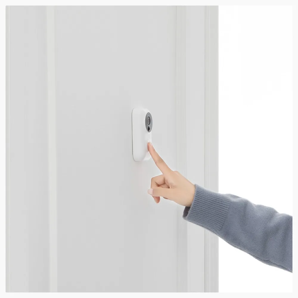 

Xiaomi Zero AI Face Identification Doorbell Set IR Night Video Motion Detection WIFI Self-power-generating Wireless Doorbell