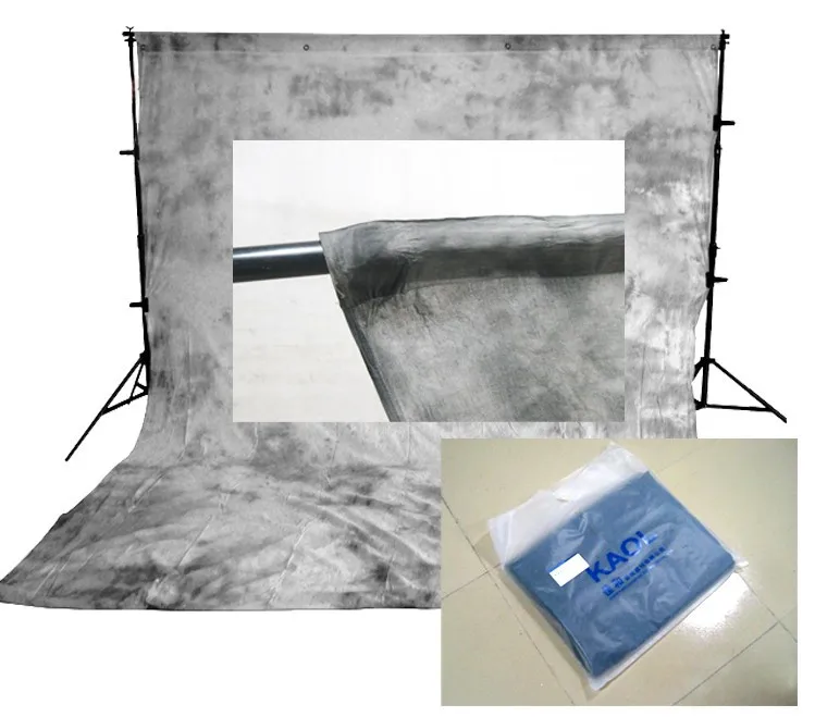 Ручной муслиновый фон для фото и видео 4x6 м окрашенный в галстук