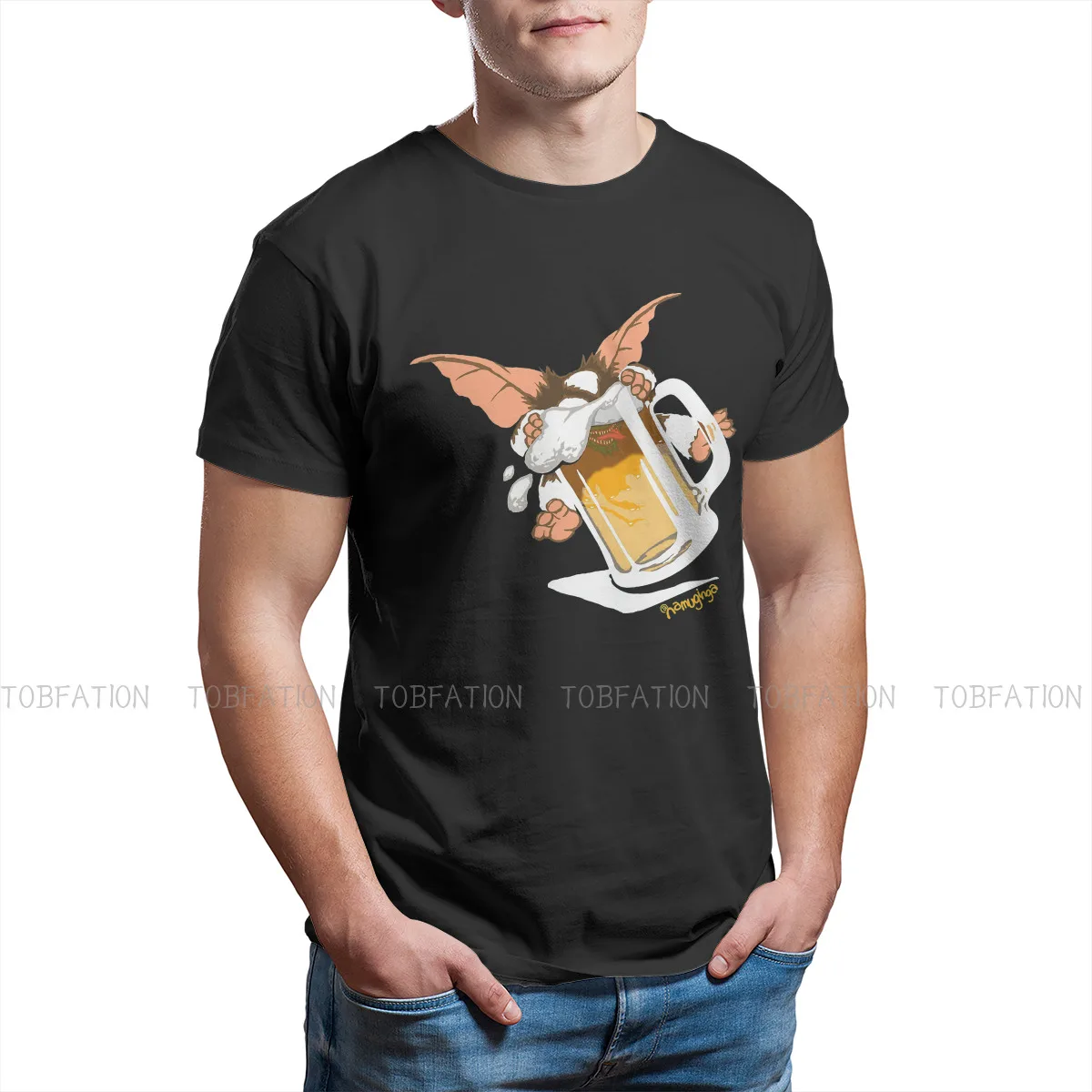 Футболка Gremlin Mogwai с изображением американской комедии фильма Don't Get He Wet