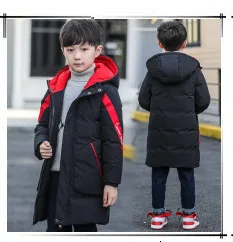 30 degrees Children Baby girl clothing Winter Thicken Parka Kids Faux Fur Hooded Coat Plus velvet Jackets clothes snowsuit