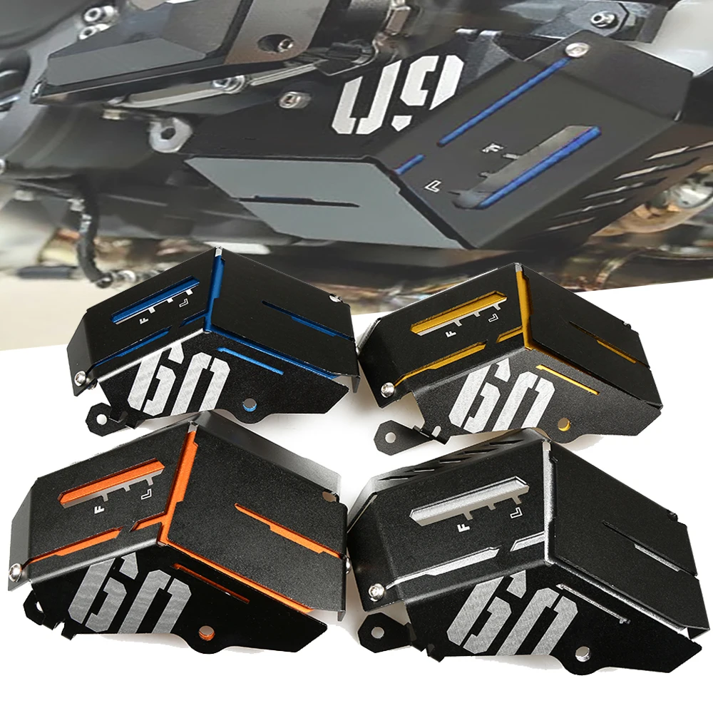 

Motorcycle Water Coolant Recovery Tank Shield Guard Radiator Side Cover Protector For YAMAHA MT-09 MT09 FZ-09 FZ09 2014-2016 15