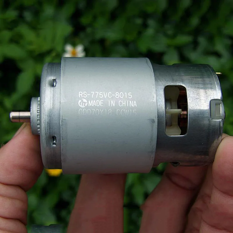 

High torque Motor DC18V 18200 rpm High speed violent motor for electric power tool High power 208w motor with cooling fan