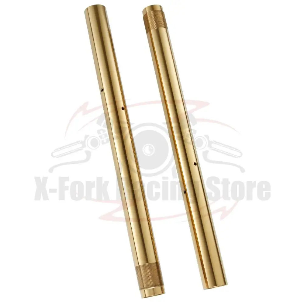 Новые передние вилки для Yamaha R1 2007-2008 внутренние 43x540 мм OEM Золотая пара 4C8-23110-00-00