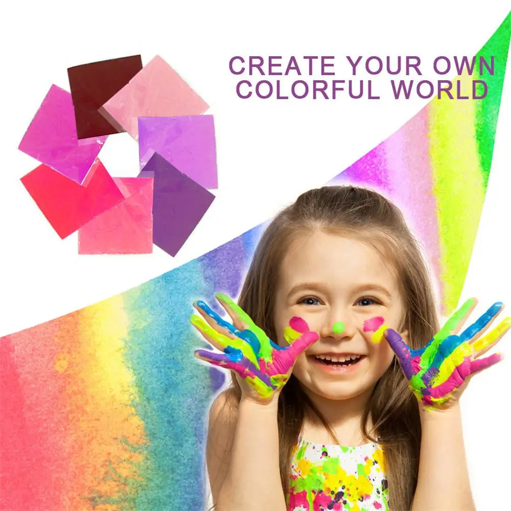 

Tie Dye DIY Kit 7 Colors Shirt Fabric Tie Dye Non-toxic Odorless Mixable Bright Color Tie Dye Kit