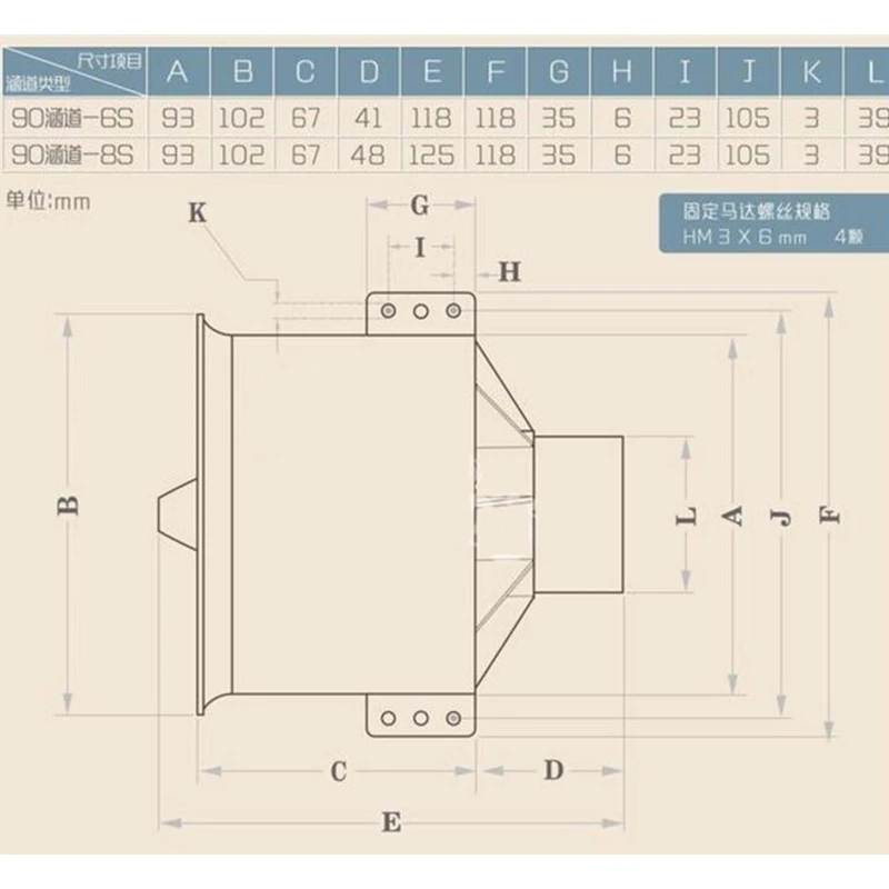Новое поступление 90 мм модель радиоуправляемого вертолета Freewing SMF (12 leaf 6S / 8S