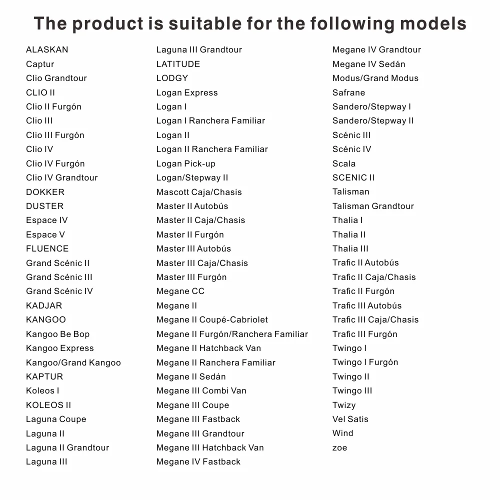 

FOR Spain Renault models 2005-2010Electronic throttle controller improves acceleration chip tuning