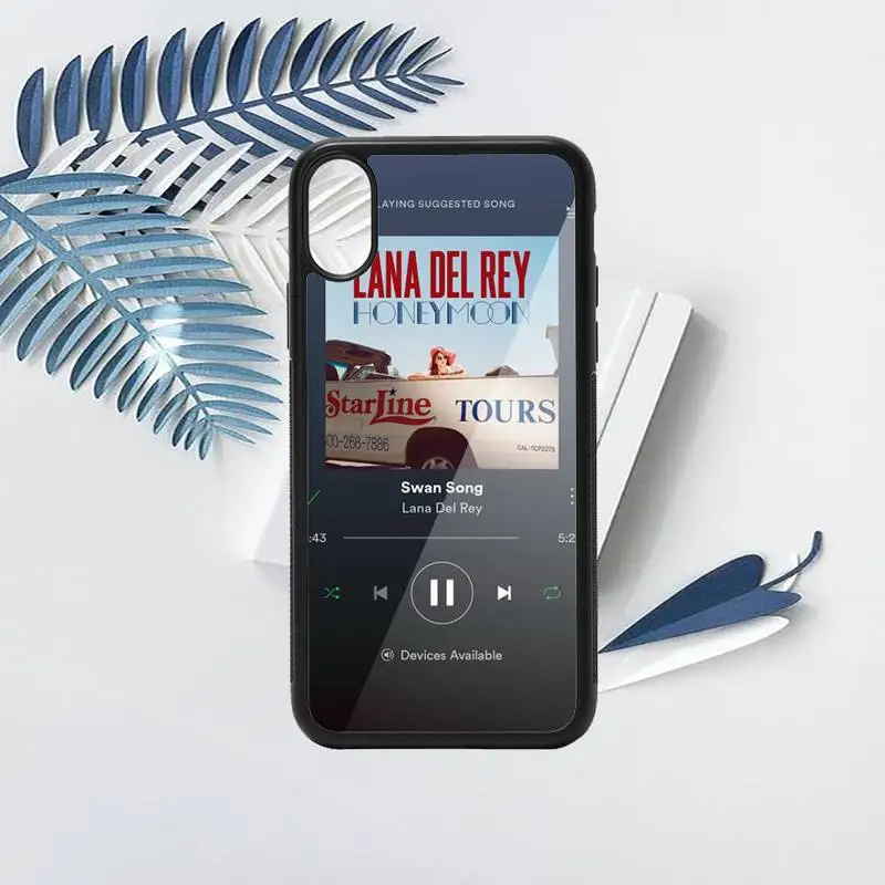 

Lana Del Rey album song pattern high quality coque Phone Case PC for iPhone 11 12 pro XS MAX 8 7 6 6S Plus X 5S SE 2020 XR