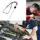 Стетоскоп для механики блок двигателя автомобиля диагностики автомобильного слуха Инструменты Высокое качество хромированная-стальная конструкция с мягкий ПВХ # BC