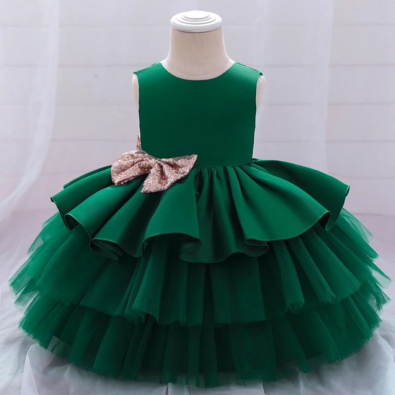 

Baby Girls Dress Newborn Backless Big Bow Princess Dresses For Baby 1st Year Birthday Dress Christmas Costume Infant Party Dress