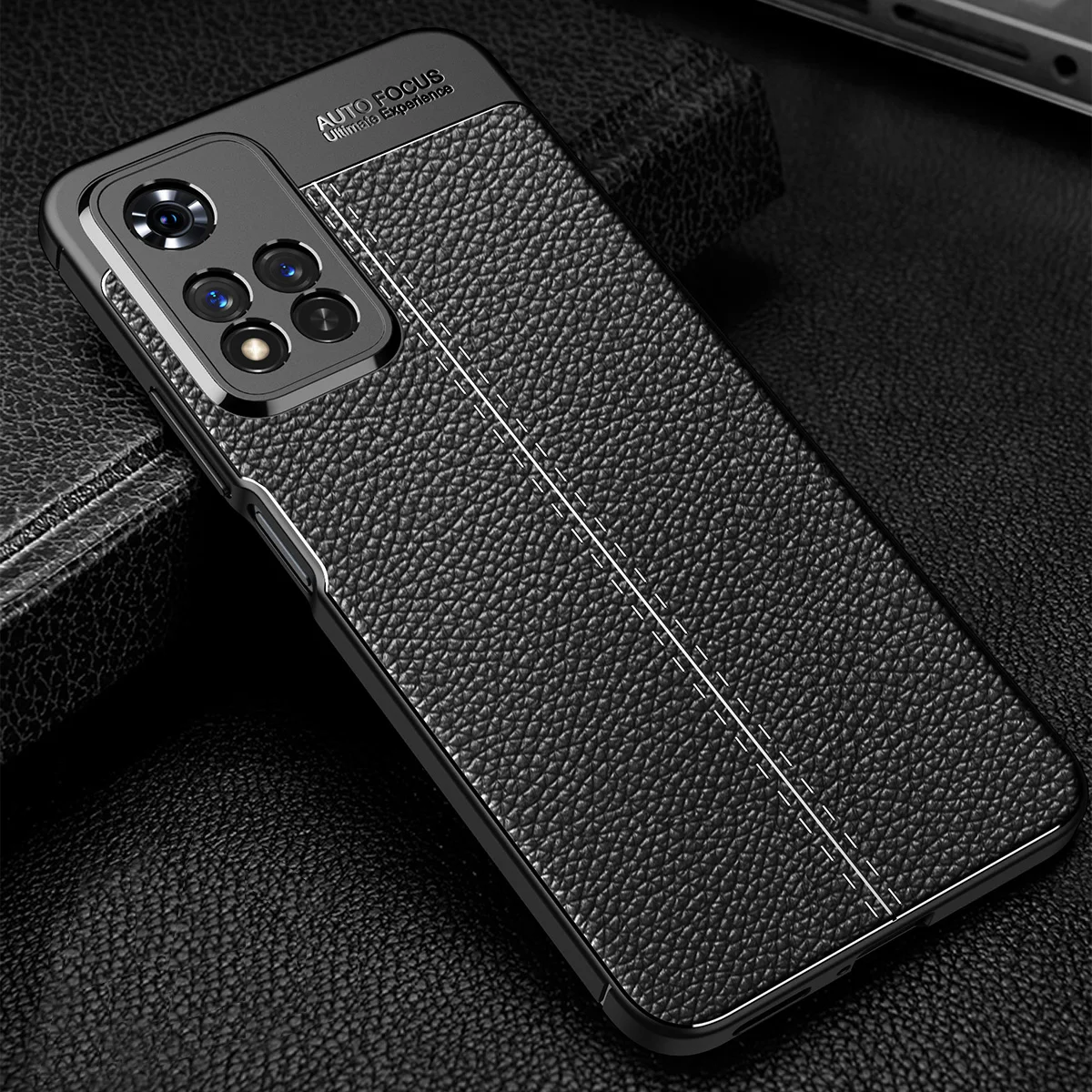

For Redmi Note 11 Pro Case Leather Pattern Silicone Case for Xiaomi Redmi Note 11 Pro Funda Shockproof Cover on Redmi Note11 Pro