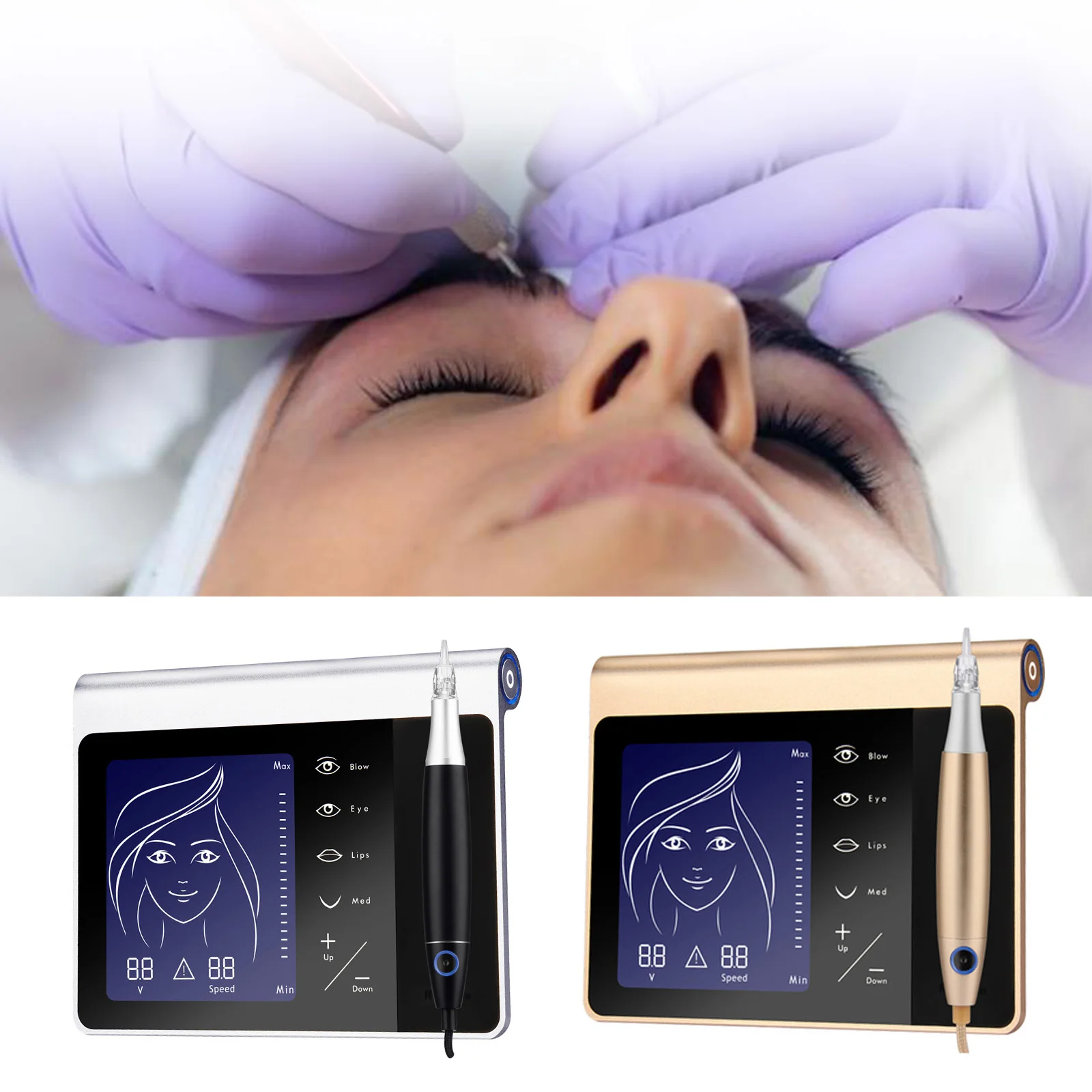 

Touch Screen Permanent Makeup Digital Pen Advanced Machine Micro-pigmentation Tattoo Machine Eyebrow Eyeliner Lip