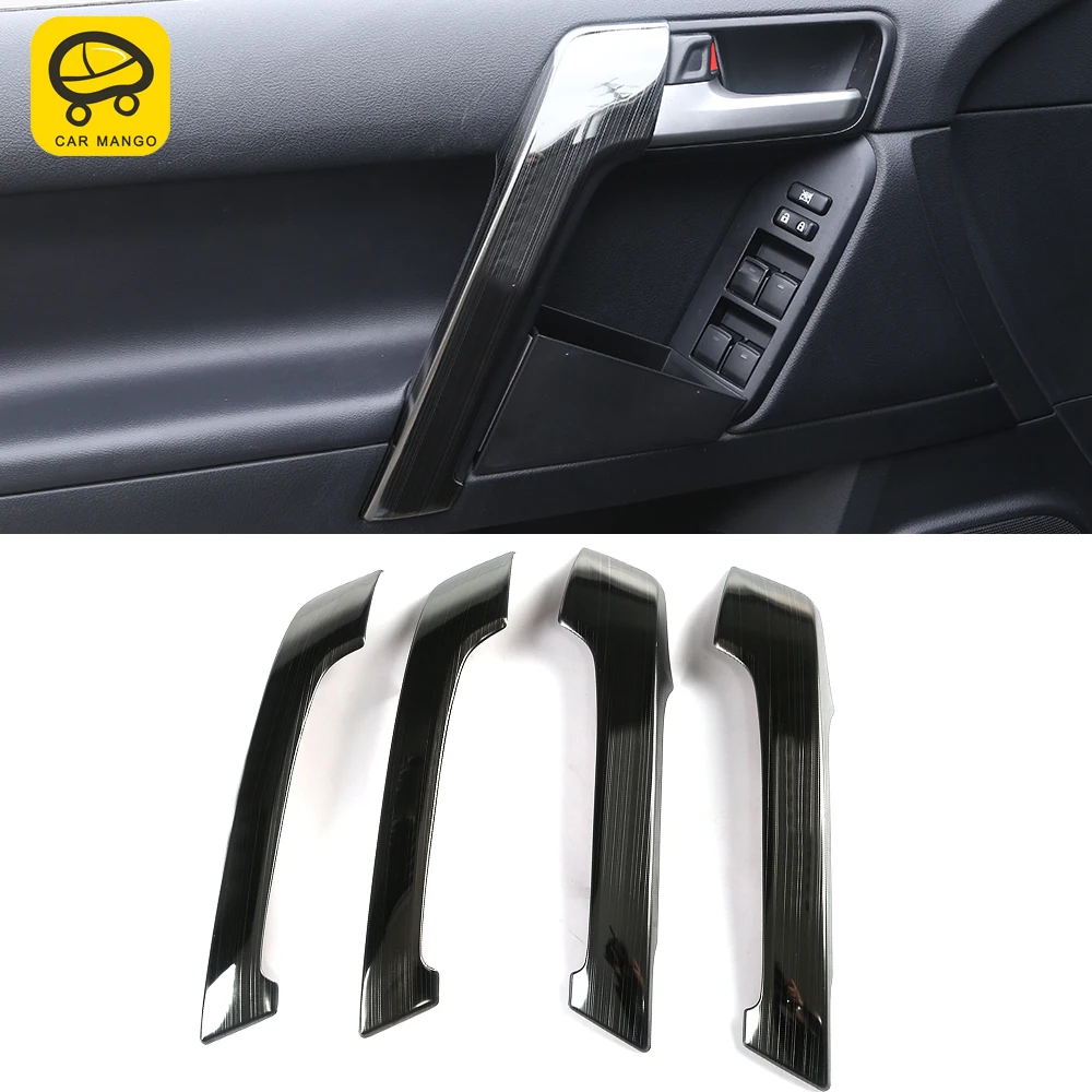 

CarManGo для Toyota Land Cruiser Prado J150 2010-2021, автомобильный аксессуар, внутренняя дверь, поручни, панель, отделка, крышка, наклейка, рамка, интерьер