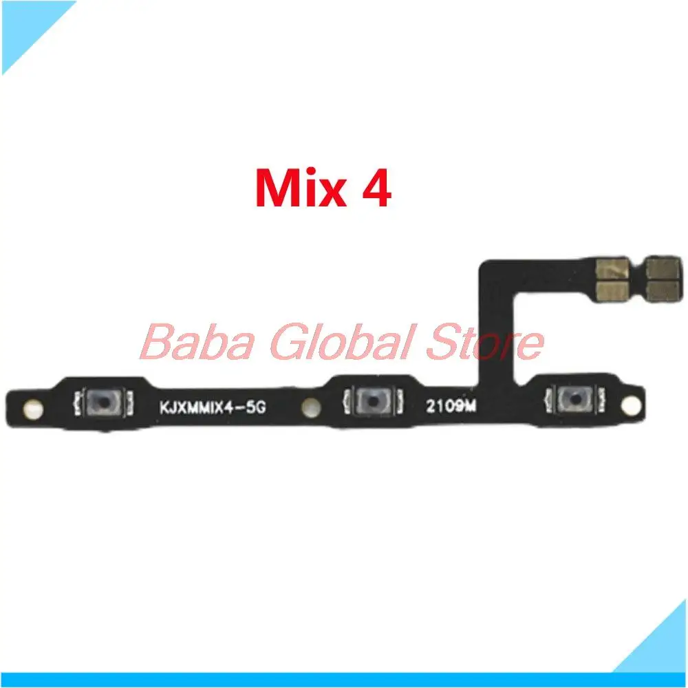 

Side Button Switch Flex Cable For Xiaomi Mix 4 Power Button On / Off Volume Mute Switch Button Flex Cable