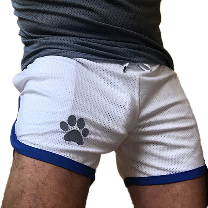 

New Grids breathable Running Sports Shorts men quick-drying Bodybuilding Fitness Short pants Sweatpants Jogger Gyms Men Shorts