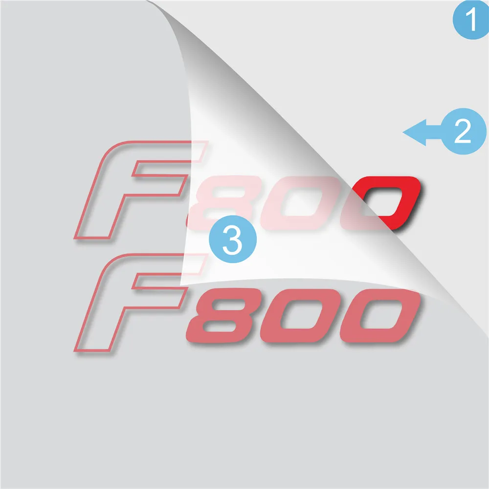 

New Motorcycle reflective fuel wheels fairing portable luggage helmet stickers sign decoration Decals For BMW F800 f 800