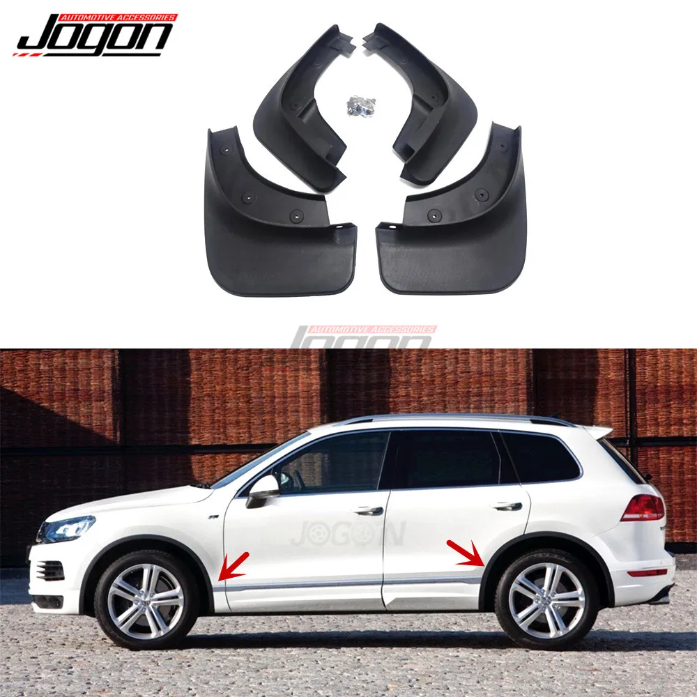 Для Фольксваген Touareg R линии 2012 2018 автомобильные передние и задние крыло грязи