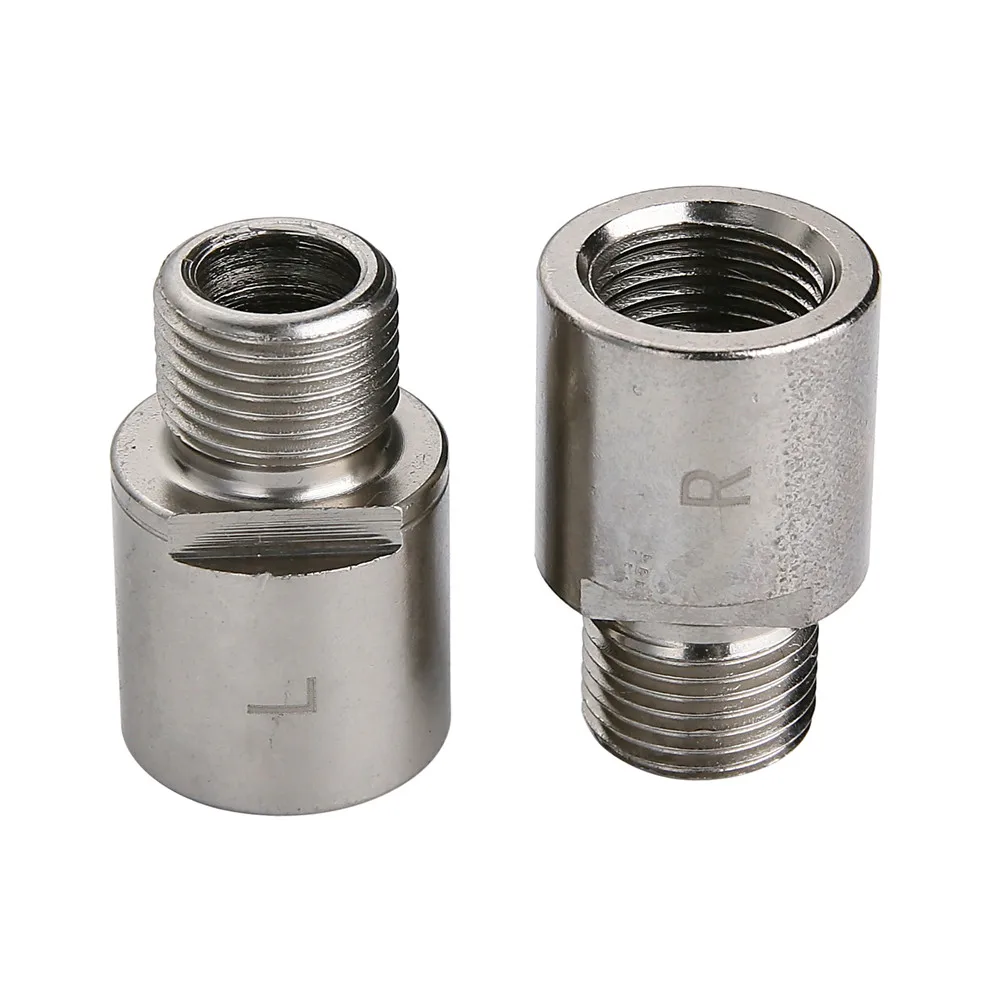 

1 Pair Pedal Extenders Chrome-molybdenum Steel Spacers Lengthen Screw Bicycle Mtb Road Accessories